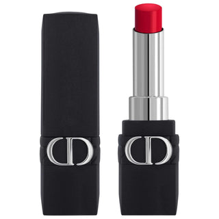 Rouge Dior Forever: Transfer-Proof Lipstick - 16H Wear, Intense Color, Hydrating Matte Finish Rouge Dior Transfer-Proof Lipstick: 16H Wear & Hydrating Matte transfer-proof lipstick, long-lasting lipstick, matte lipstick, hydrating lipstick, Dior lipstick, non-transfer lipstick, 16 hour lipstick, highly pigmented lipstick, couture matte lipstick, red peony lipstick, lipstick, makeup, lip color, long lasting makeup, smudge-proof lipstick, kiss-proof lipstick, vibrant lipstick, elegant matte finish, moisturizi