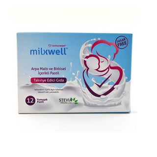 Milxwell Barley Malt and Herbal 12 Lozenges