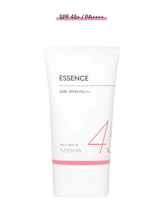 Missha Illuminating Moisturizing Sunscreen 50ml All Around Safe Block Essence Sun Spf45+/PA++++