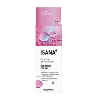 Isana Ceramide Power Cream - Hydrating Moisturizer with Niacinamide & Panthenol, Vegan & Fragrance-Free Isana Ceramide Power Cream - Hydrating & Soothing Moisturizer ceramide moisturizer, niacinamide skincare, vegan face cream, fragrance-free skincare, soothing skin cream, hydrating cream, skin barrier repair, sensitive skin solution, vegan skincare, niacinamide benefits, panthenol skincare, dry skin relief, skin hydration, skincare essentials