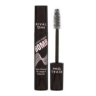 Rival Loves Me Maskara Lash Fiber Bomb - Volume & Lengthening Mascara, Ophthalmologically Tested Rival Loves Me Lash Fiber Bomb Mascara - Volume & Length Mascara, Lash Fiber, Volume Mascara, Lengthening Mascara, Ophthalmologically Tested Mascara, Cosmetics, Makeup, Eye Care, Bamboo-Derived, Fiber Brush, Volumizing Formula, Eye Enhancement, Beauty Products
