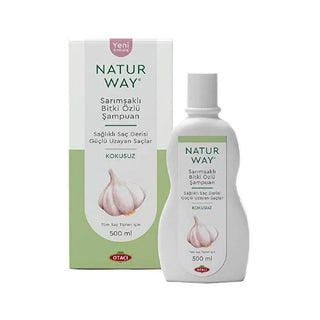 Naturway Herbal Garlic Shampoo 16.91 fl oz - Natural Hair Care for Hair Loss & Thinning Naturway Garlic Shampoo - Natural Anti-Hair Loss herbal shampoo, garlic shampoo, natural hair care, paraben-free shampoo, anti-hair loss shampoo, organic hair products, hair nourishment, scalp care, natural ingredients, chemical-free shampoo, hair loss solution, thinning hair treatment, gentle shampoo, suitable for all hair types