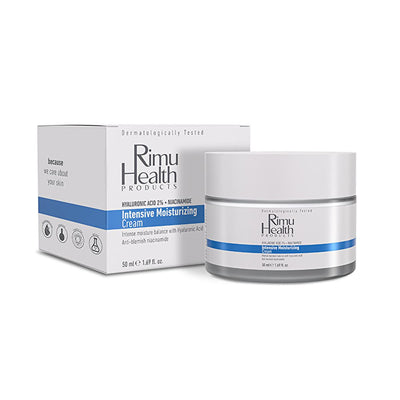 Rimu Health: Hyaluronic Acid & Niacinamide Face Cream - Intense Hydration, Even Skin Tone, Anti-Aging Moisturizer, Derma