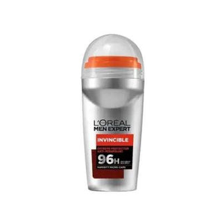 Loreal Paris Men Expert Invincible 96 Hours Roll-On Deodorant for Men - Long Lasting Antiperspirant Protection Loreal Paris Men Expert 96Hr Roll-On Deodorant - Long Lasting Men's Roll-On Deodorant, Long Lasting Antiperspirant, Loreal Paris Men Expert, 96 Hours Protection Deodorant, Anti-Stain Deodorant for Men, Men's Grooming, Personal Care, Antiperspirant Deodorant, Men's Hygiene, Long Lasting Freshness