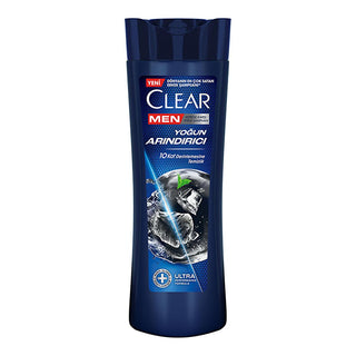 Clear Men: Intense Clean Anti-Dandruff Charcoal Shampoo - Deeply Cleanses Oily, Itchy Scalp & Controls Dandruff for Men - 11.83 fl oz Clear Men Charcoal Shampoo: Anti-Dandruff, Deep Cleanse anti-dandruff shampoo, men's shampoo, charcoal shampoo, deep cleansing shampoo, shampoo for oily scalp, shampoo for itchy scalp, kepek şampuanı, men's anti dandruff shampoo, purifying shampoo, oil control shampoo, shampoo, men's hair care, dandruff treatment, itchy scalp relief, oily scalp solution, charcoal, taurine, am