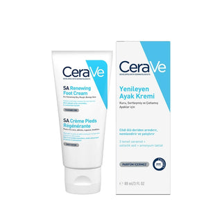 CeraVe Moisturizing Foot Cream - Renewing Formula for Dry Foot Skin, 2.98 fl oz CeraVe Moisturizing Foot Cream - Dry Skin Repair CeraVe foot cream, moisturizing foot cream, dry foot care, renewing foot cream, foot moisturizer, foot care, dry skin repair, hydration, cracked heels, dermatologically recommended, cosmetic, personal care, skincare