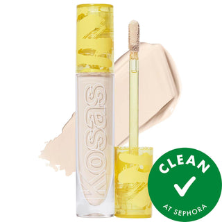 Il Makiage Revealer Concealer: Super Creamy, Brightening, Hydrating - Caffeine & Hyaluronic Acid Concealer for Dark Circles, Blemishes & Sensitive Skin Il Makiage Concealer: Creamy Hydrating Concealer for Dark Circles creamy concealer, brightening concealer, caffeine concealer, hyaluronic acid concealer, vegan concealer, cruelty-free concealer, non-comedogenic concealer, concealer for dark circles, concealer for blemishes, hydrating concealer, concealer, makeup, face makeup, dark circles, blemishes, redness