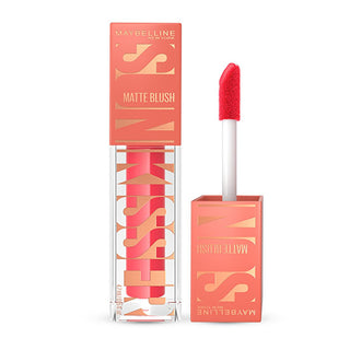 Maybelline Sunkisser Hazy Matte Liquid Blush - Pink Mirage: Natural, Long-Lasting, Buildable, Vitamin E Infused for a Sun-Kissed Glow Maybelline Liquid Blush: Natural Matte Color, Sun-Kissed Glow Liquid blush, Matte blush, Long-lasting blush, Natural blush, Maybelline blush, Sunkisser blush, Hazy matte liquid blush, Vitamin E blush, Buildable blush, Pink blush, blush, makeup, cosmetics, beauty, sun-kissed glow, matte finish, long wear, easy application, natural look, summer glow, buildable coverage, vitamin