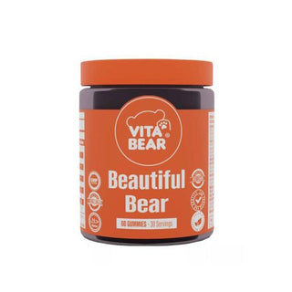 Vita Bear Beautiful Bear: Collagen & Hyaluronic Acid Gummies for Radiant Skin, Hair & Nails - Anti-Aging, Chewable Beauty Supplement Vita Bear Gummies: Collagen & Hyaluronic Acid for Skin, Hair & Nails collagen gummies, hyaluronic acid supplement, beauty gummies, anti-aging supplements, skin health supplements, Vita Bear Beautiful Bear, chewable collagen, glutathione supplement, resveratrol gummies, hair skin and nails gummies, dietary supplement gummies, beauty supplements, wellness supplements, gummies, c