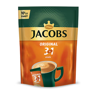 jacobs 3-in-1 coffee pack, jacobs coffee serving size 16g Jacobs 3-in-1 Coffee - 10 Pack | 16g Each Jacobs 3-in-1 Coffee - 10 Pack | 16g Each jacobs, 3-in-1-coffee, instant-coffee, coffee-lovers, convenient-coffee, busy-professionals, students, flavored-coffee, on-the-go-coffee, ai-generated