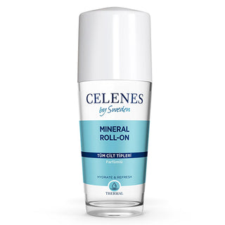 Celenes Natural Deodorant Roll-on - Aluminum-free, Paraben-free, Alcohol-free for Sensitive Skin - 2.54 fl oz