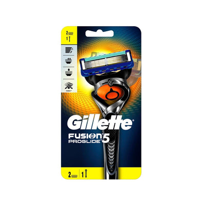 Gillette Electric Razor - Fusion ProGlide FlexBall Shaving Kit for Men with 2 Blades