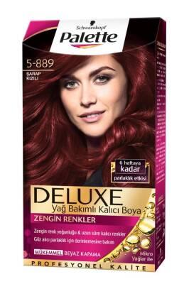 Palette Deluxe Wine Red Hair Dye 5-889 Şarap Kızılı - Rich Red Hair Color Palette Deluxe Wine Red Hair Dye 5-889 Hair Dye, Şarap Kızılı, Wine Red Hair Color, Palette Deluxe, 5-889, Hair Coloring, Red Hair Dye, Vibrant Hair Color, Long-Lasting Hair Color, Hair Care, Beauty Products