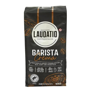 Laudatio Whole Coffee Beans - 100% Arabica, Traditional Drum Roasting, Smooth Flavor for Espresso, Crema, and Lattes Laudatio Arabica Whole Coffee Beans - Premium Quality for Espresso & Lattes whole coffee beans, Arabica coffee, specialty coffee, coffee for crema, coffee beans for latte, coffee enthusiasts, home baristas, premium coffee, traditional drum roasting, smooth flavor, espresso, crema, lattes, coffee brewing, coffee machine, portafilter, French press