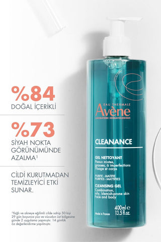 avene cleanance cleansing gel for oily skin 400ml, mattifying cleansing gel with thermal water, oily skin cleansing product Avène Cleanance Cleansing Gel - Mattifying for Oily Skin | 400ml Avène Cleanance Cleansing Gel for Oily Skin - 400ml cleanance-gel, acne-prone-skin, oily-skin, mattifying-gel, skin-care, gentle-cleansing, comedoclastin, avene-thermal-water, natural-ingredients, ai-generated