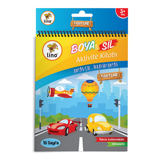 Lino Boya Reusable & Washable Coloring Book for Kids - Mess-Free Erasable Activity Book for Children with Water-Based Markers Lino Boya Reusable Coloring Book - Mess-Free Kids Activity reusable coloring book, erasable activity book, washable coloring book, kids activity book, children's coloring book, water-based markers coloring, eco-friendly coloring book, wipe clean activity book, coloring book, activity book, children's book, kids book, washable markers, reusable book, erasable book, eco-friendly toy, m