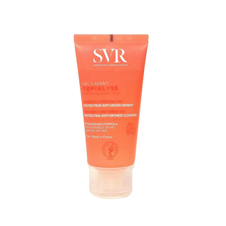 SVR Topialyse Face Wash Gel - Gentle Facial Cleanser for Sensitive Skin - 55ml Portable Size SVR Topialyse Face Wash Gel for Sensitive Skin SVR Topialyse, Face Wash Gel, Sensitive Skin Care, Gentle Facial Cleanser, Dermatological Skincare, Portable Skincare, Travel Size Toiletries, Sensitive Skin Solutions, Facial Cleansing, Skincare Essentials