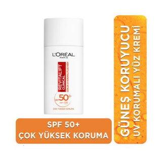 loreal paris revitalift clinical sunscreen spf 50+, loreal paris sunscreen product image, anti-aging sunscreen lotion Loreal Paris Revitalift Clinical Sunscreen - SPF 50+ | 50 ml Loreal Paris Revitalift Clinical Sunscreen SPF 50+ loreal-paris, sunscreen, spf-50, daily-use, anti-aging, uv-protection, skincare, moisturizing, uv-filter, ai-generated