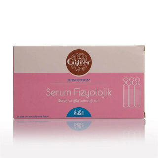 gifrer serum fizyolojik 20 flakon, gifrer saline solution for nasal and eye hygiene Gifrer Serum Fizyolojik - 20 Flakon | 0.9% Sodium Chloride Gifrer Serum Fizyolojik - 20 Flakon gifrer, serum-fizyolojik, saline-solution, nasal-cleansing, eye-hygiene, wound-care, contact-lens-care, baby-care, children-health, ai-generated