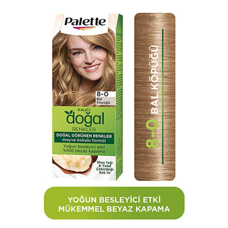 Palette Natural Hair Dye, 8-0 Bal Köpüğü - Long-Lasting, Natural Ingredients for Vibrant Color Palette 8-0 Bal Köpüğü Hair Dye - Natural & Long-Lasting natural hair dye, permanent hair color, Palette hair dye, 8-0 Bal Köpüğü hair color, long-lasting hair dye, natural ingredients, hair care, beauty products, Palette brand, hair coloring solution