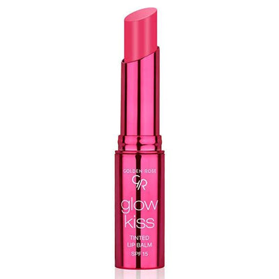 Golden Rose Vegan Tinted Lip Balm with SPF 15 - Natural Moisturizing Lip Care for Dry Lips