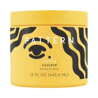 PATTERN Styling Custard Hair Gel - Hydrating Hold, Define Curls, Enhance Braids & Twists - Natural, Cruelty-Free Formula PATTERN Styling Custard - Define Curls, Hydrate & Shine styling custard hair gel, curl enhancing hair product, hair gel for curly hair, natural hair styling gel, hydrating hair custard, braid out styling gel, twist out hair custard, hair gel for kids, cruelty free hair gel, define curls hair gel, hair gel, styling gel, custard, curl enhancing, moisturizing hair gel, defining gel, braid ou