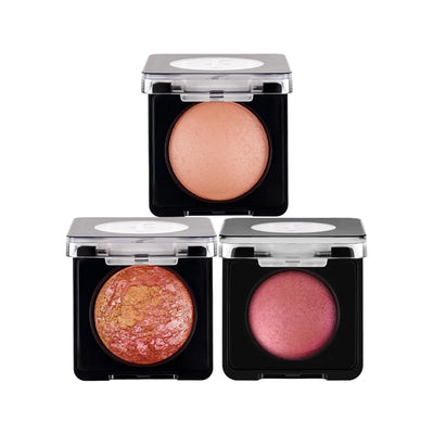 Flormar Baked Blush-On Makeup - High Pigment, Natural Finish, Long-Lasting Cheek Color
