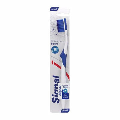 Signal Manual Toothbrush - Soft Bristle, Gentle on Teeth & Gums