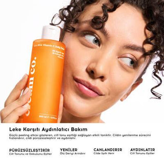 Cream Co. AHA/BHA Vitamin C Daily Toner - 200ml, Vegan, Cruelty-Free, Dermatologically Tested AHA/BHA Vitamin C Toner - Vegan & Cruelty-Free | Cream Co. AHA BHA Vitamin C Toner, Daily Toner for Skin Cleansing, Vegan Skincare Products, Cruelty-Free Toner, Dermatologically Tested Skincare, Skin Illumination Toner, Hydrating Toner for Daily Use, Skincare Routine, Natural Skincare, Sensitive Skin Friendly, Exfoliating Toner, Antioxidant Skincare, Skincare for Women, Skincare for Men, Glow Up Skincare