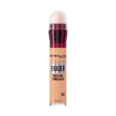 Maybelline Instant Anti Age Eraser Concealer - 04 Honey: High Coverage, Moisturizing, Dark Circle Coverage & Even Skin T