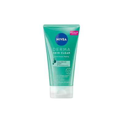 Nivea Derma Skin Clear: Acne & Blackhead Exfoliating Peel with Salicylic Acid & Niacinamide - Gentle Treatment for Clear