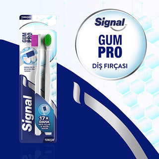 Signal Manual Toothbrush Gum Pro Nazik Bakım - Soft Bristles, Gentle Gum Care & Effective Plaque Removal Signal Gum Pro Nazik Bakım Toothbrush - Soft & Gentle Manual Toothbrush, Soft Bristles Toothbrush, Gentle Gum Care, Effective Plaque Removal, Dentist Recommended Toothbrush, Oral Care, Sensitive Gums, Plaque Removal, Gentle Cleaning, Comfortable Brushing, Signal, Gum Pro Nazik Bakım, Nazik Bakım, Oral Hygiene, Sensitive Teeth, Toothbrush, Dental Care