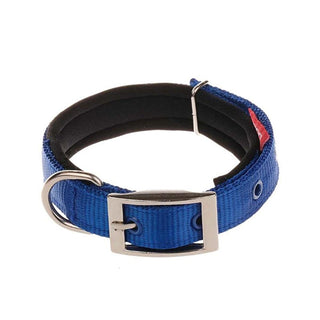 Doca Dokuma Soft Fabric Blue Pet Collar - Adjustable Comfortable Dog Collar for Pets Soft Blue Pet Collar - Comfortable Dog Collar pet collar, soft fabric collar, adjustable pet collar, blue pet collar, dog collar, comfortable dog collar, pet accessories, pet comfort, stylish pet collar, adjustable dog collar