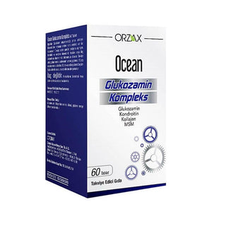 Ocean Glucosamine Complex - Joint Health Supplement with Glucosamine, Chondroitin & Collagen - 60 Tablets Ocean Glucosamine Complex - Joint Health Supplement glucosamine supplement, joint health support, chondroitin and collagen, dietary supplement for joints, MSM for joint pain, joint comfort, mobility support, joint health, dietary supplement, Ocean Glucosamine Complex, 60 Tablets