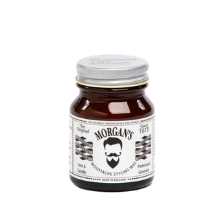 Morgan's Pomade Moustache Styling Wax - Strong Hold, 50g - Perfect for Moustache Grooming & Styling Morgan's Pomade Moustache Wax - Strong Hold, 50g Moustache Styling Wax, Moustache Wax, Morgan's Pomade, Bıyık Şekillendirme Wax, Moustache Styling Product, Moustache Grooming, Men's Grooming, Wax-based Styling, Grooming Essentials, Men's Personal Care, Styling Products