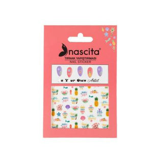 nascita beach sticker 06 design, nail art using nascita beach sticker 06 Nascita Beach Sticker - 06 | Trendy Nail Art Nascita Beach Sticker - 06 Nail Art nail-art, beach-sticker, nascita, teenager-style, stickers-for-nails, nail-decoration, summer-nail-art, ai-generated, manicure-essentials, trendy-nail-designs