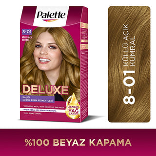 Palette Deluxe Küllü Açık Kumral Hair Dye: Intense Light Ash Blonde Color, Perfect Grey Coverage & Long Lasting Shine Palette Deluxe Küllü Açık Kumral Hair Dye - Light Ash Blonde Color hair dye, küllü açık kumral hair dye, intense hair color, permanent hair color, grey coverage hair dye, light ash blonde hair dye, hair color with micro oils, long lasting hair dye, hair dye for dark hair, hair color, ash blonde, light blonde, grey coverage, dark hair, hair shine, hair conditioning, hair care, beauty, persona