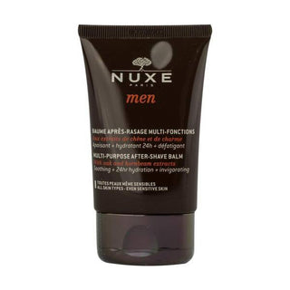 Nuxe Men Multi-Purpose After Shave Balm: Soothe Razor Burn & Hydrate Sensitive Skin - 24 Hour Moisture Nuxe Men After Shave Balm: Soothe Razor Burn & Hydrate after shave balm, men's aftershave, razor burn relief, sensitive skin aftershave, hydrating aftershave balm, men's skincare, multi-purpose aftershave, soothing aftershave, 24 hour hydration aftershave, aftershave, balm, men, skincare, post-shave, hydration, soothing, irritation, razor burn, sensitive skin, macadamia oil, vitamin E, grooming, face, face