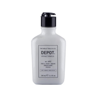 Depot No. 402 Pre&Post Shave Emolliant Fluid - 100ml Pre-Shave and Post-Shave Moisturizer for Men Depot No. 402 Pre&Post Shave Emolliant Fluid - Moisturize & Soothe Pre-shave emollient, Post-shave moisturizer, Shaving care, Men's grooming, Sensitive skin care, Pre-shave care, Post-shave care, Men's skincare, Shaving products, Skincare for men, Moisturizing products, Sensitive skin solutions