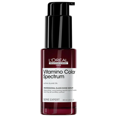 Vitamino Color Spectrum Glass Shine Hair Serum: UV & Heat Protection, Anti-Frizz - Color Safe Shine Serum for Color Trea