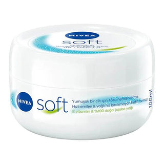 Nivea Soft Moisturizing Body Care Cream - Non-Greasy, Vitamin E & Jojoba Oil Enriched for All Skin Types Nivea Soft Moisturizing Cream - Non-Greasy Hydration Nivea Soft Moisturizing Cream, Body Care Cream, Non-greasy Moisturizer, Vitamin E and Jojoba Oil, Dermatologically Tested, Moisturizing Body Cream, Hydrating Cream, Skincare, Body Moisturizer, Face Moisturizer, Hand Cream, Sensitive Skin, Dry Skin, Normal Skin, All Skin Types, Skincare Essentials, Beauty Products