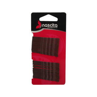 Nascita Brown Hair Clips 36 Pack - Durable and Stylish | Accessory