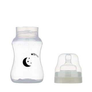 Mamajoo Night & Day Baby Bottle 270ml: Anti-Colic, BPA-Free, Glow-in-the-Dark - Perfect Infant Feeding for Colic Relief and Easy Nighttime Use Mamajoo Anti-Colic Baby Bottle - BPA Free, Nighttime Feeding baby bottle, anti-colic bottle, nighttime baby bottle, BPA-free baby bottle, infant feeding bottle, newborn bottle, Mamajoo bottle, baby bottle 270ml, colic relief, gas relief, baby feeding, infant bottle, feeding bottle, baby bottle, baby products, baby essentials, new parent gifts, gifts for new moms, bab