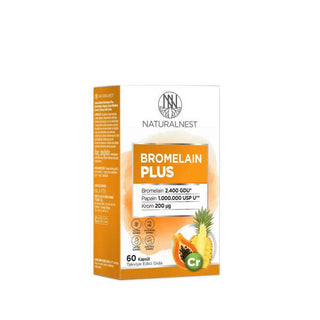 Naturalnest Bromelain Plus 60 Capsules
