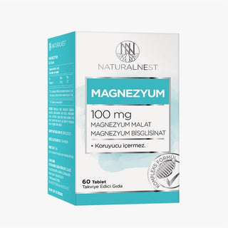 Naturalnest Magnesium 100 mg 60 Tablets