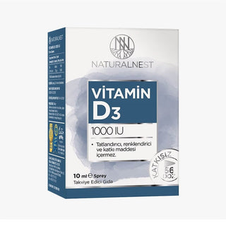Naturalnest Vitamin D3 1000 IU Spray 10 ml