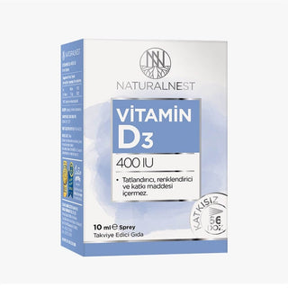 Naturalnest Vitamin D3 400 IU Spray 10 ml