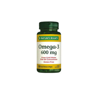 Nature's Bounty Omega-3 600mg 30 Softgels