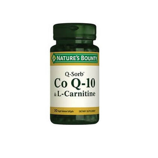 Nature's Bounty CoQ-10 & L-Carnitine 30 Soft Capsules