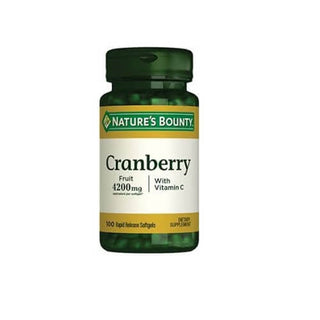 Nature's Bounty Cranberry Plus Vitamin C 100 Softgel